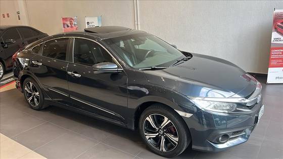 HONDA CIVIC 1.5 16V TURBO GASOLINA TOURING 4P CVT HONDA CIVIC 1.5 16V TURBO GASOLINA TOURING 4P CVT